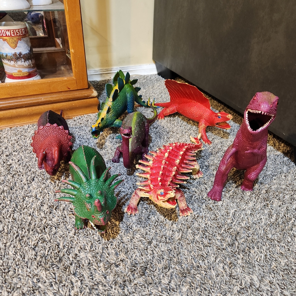 1980's Dor Mei Dinosaur Collection